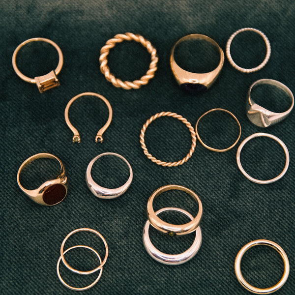 Fine Twist Stacking Ring