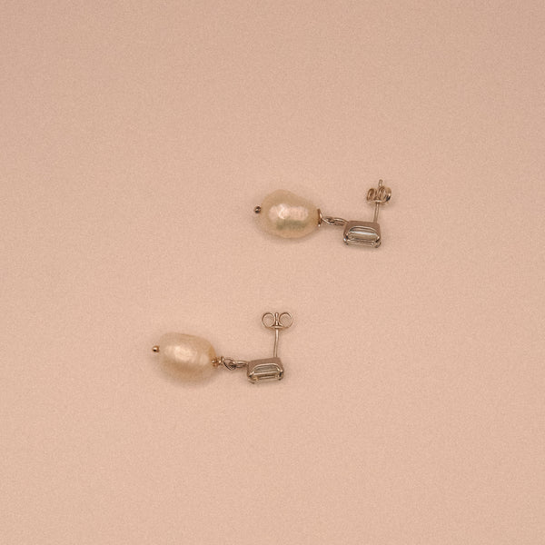 Grace Pearl & Gem Studs