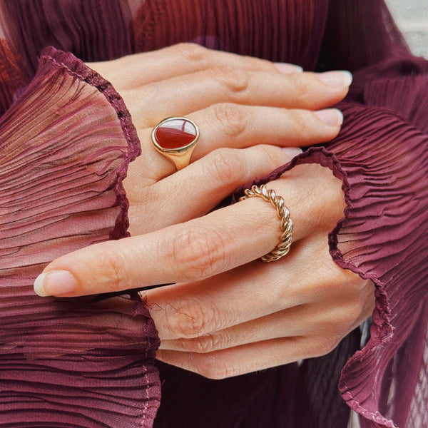 Chunky Twist Ring